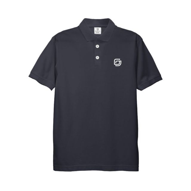 GDM Mens Black Polo T-Shirt - Size M