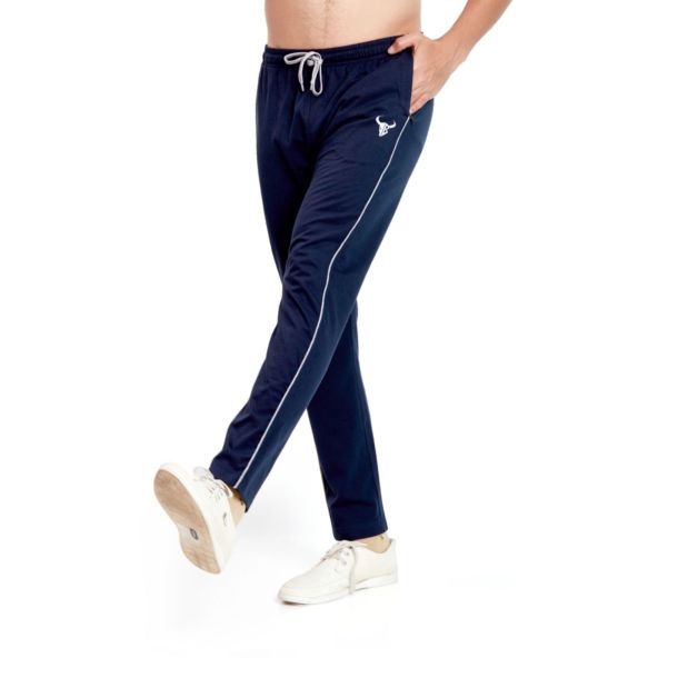 Cotton Bull Track Pant | Navy | Suitable for Sports, Gym, Workout, Athlet | Model AA059