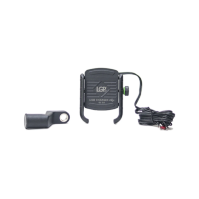 LGP Mobile Holder Mirror Fitting With Charger