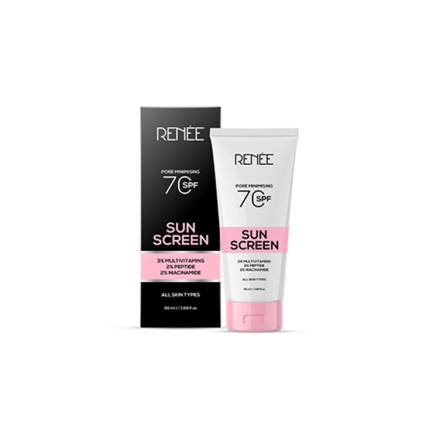RENEE Pore-Minimizing Sunscreen SPF 70 with Multivitamins, Peptides & Niacinamide