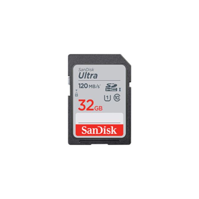 SANDISK ULTRA SDHC UHS-1 CARD - MEMORY - 32GB