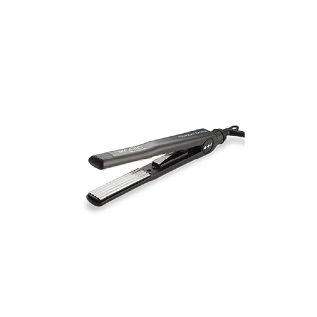 Ikonic Slim Titanium Crimper - Black