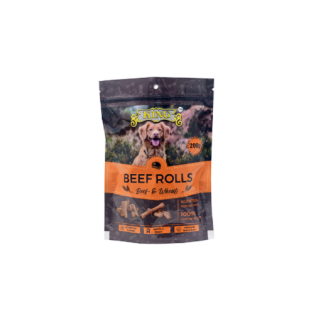 King Kennel Beef Rolls (200g)