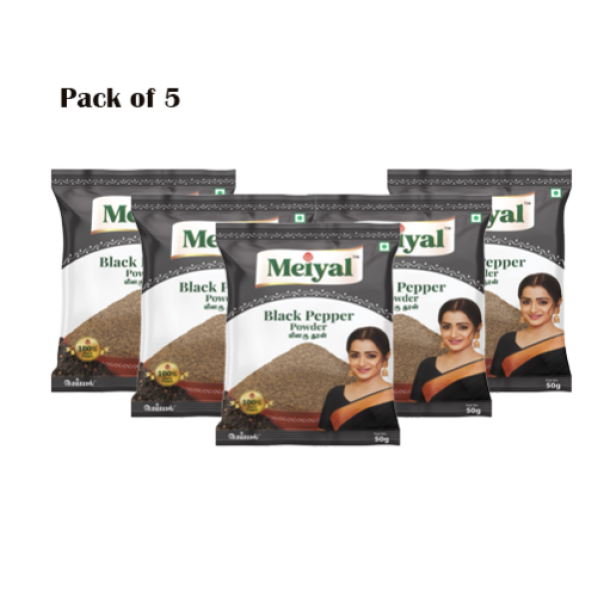 MEIYAL BLACK PEPPER POWDER - 50g