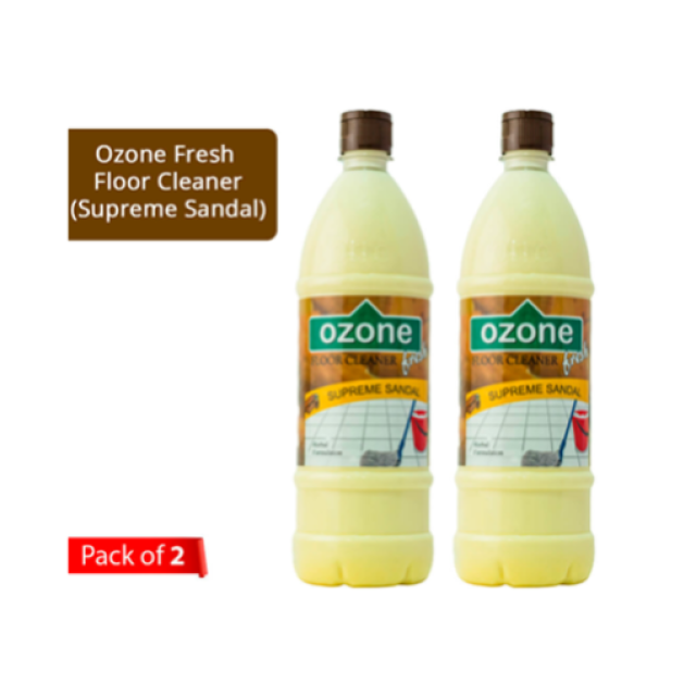 Supreme Sandal Ozone Fresh Floor Cleaner (Pack of 2*1L)