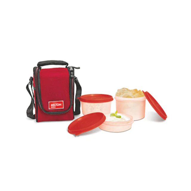 TIFFIN BOX PLASTIC FULL MEAL 3