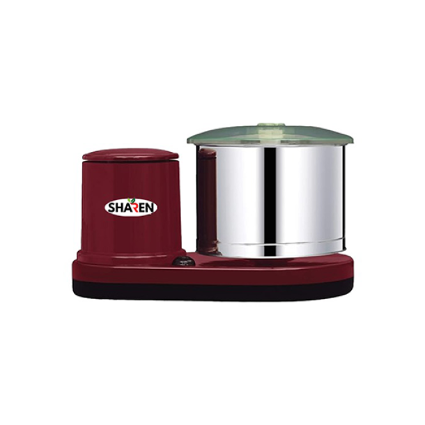 SHAREN - NEO TABLE TOP WET GRINDER WITH ATTA KNEADER AND COCONUT SCRAPPER