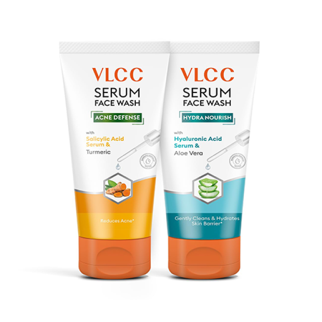 VLCC Salicylic Acid & Turmeric + Aloe vera Serum Facewash - 150 ml